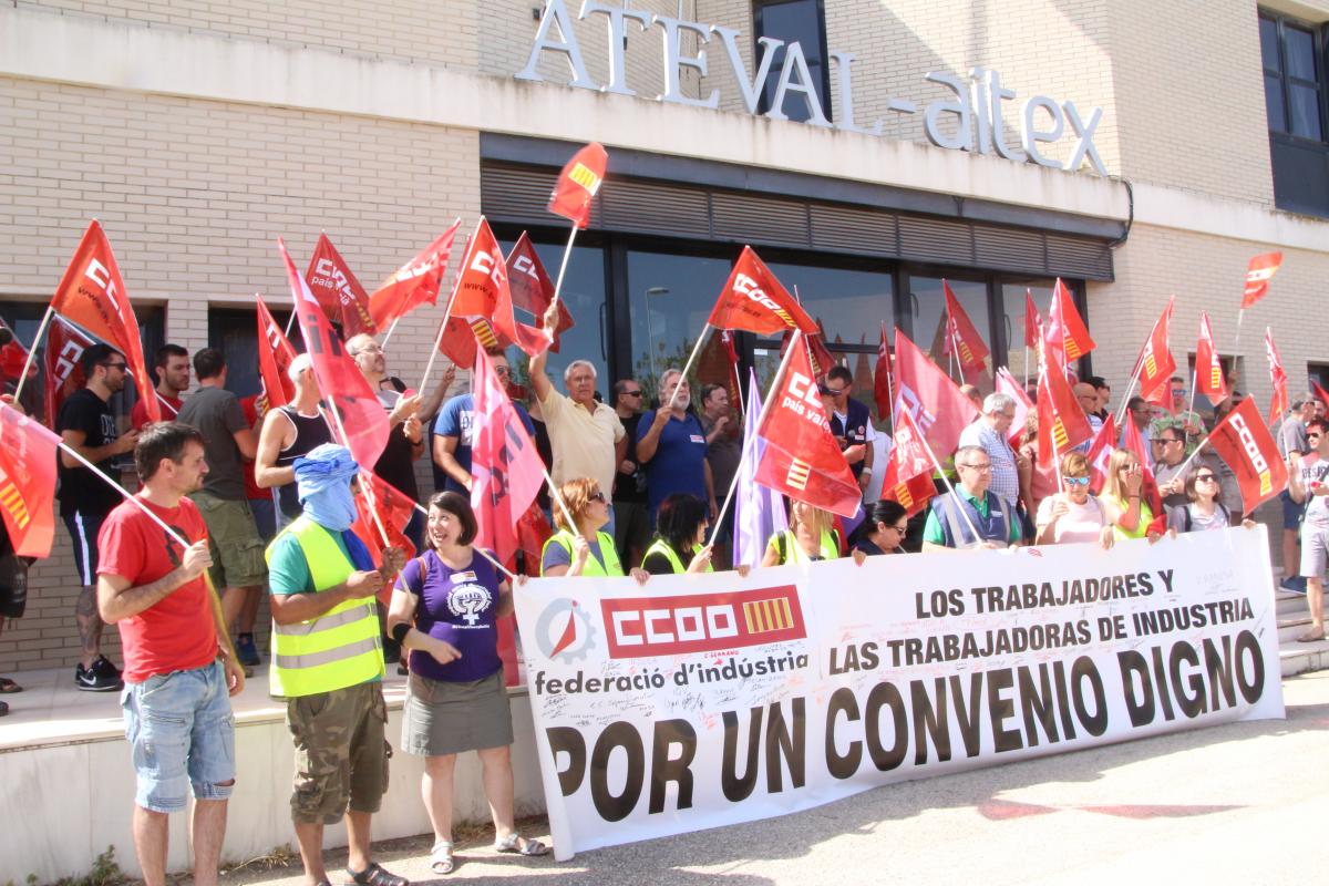 Movilización del textil en el verano de 2018