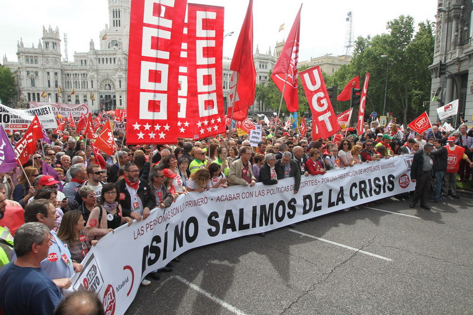 1� de Mayo en Madrid 2015
