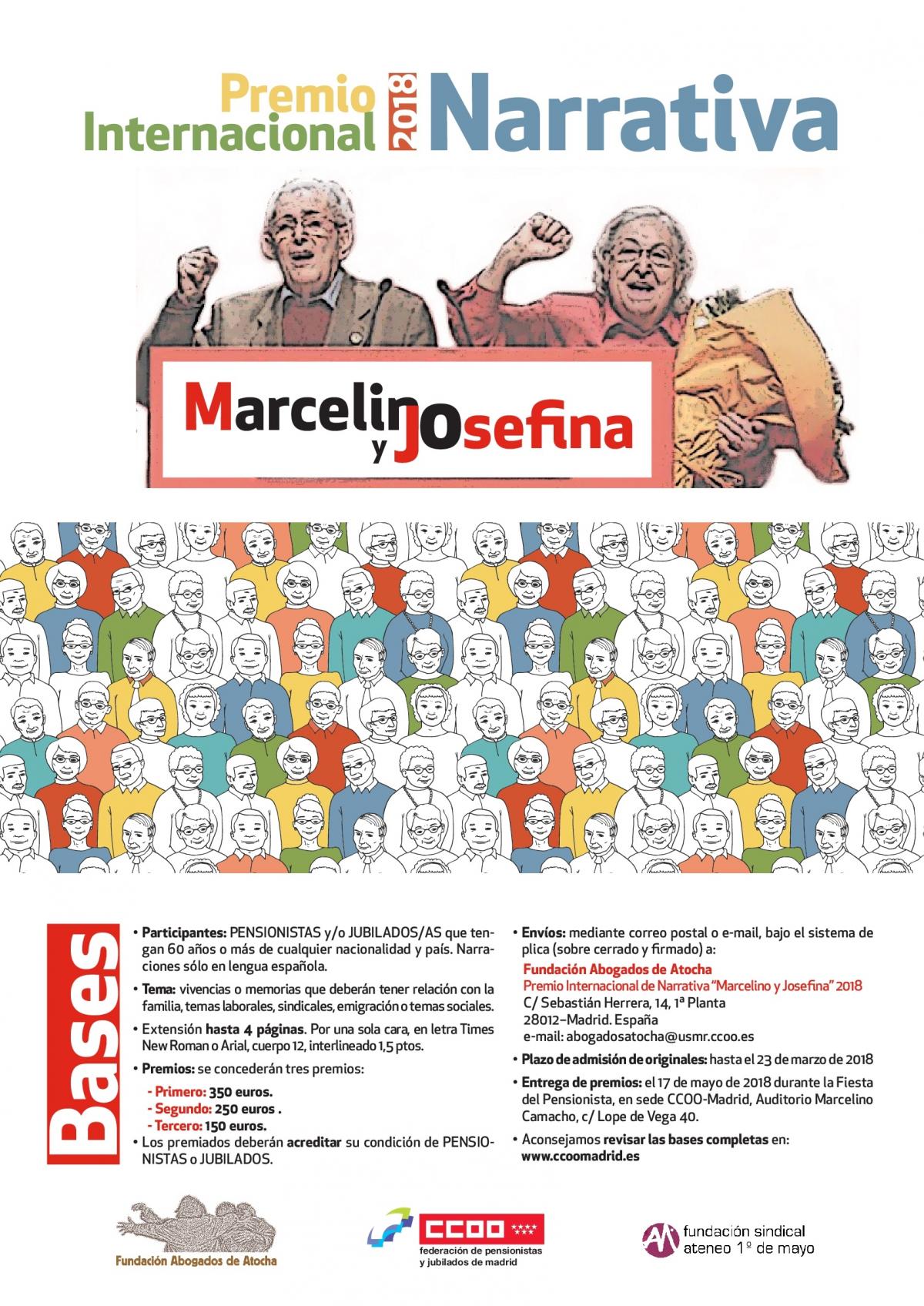 Cartel Premio Marcelino y Josefina