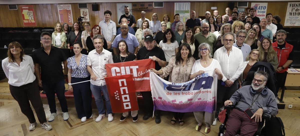 CCOO teje sindicalismo en red con sindicatos de Argentina, Chile y Uruguay contras las políticas de la extrema derecha