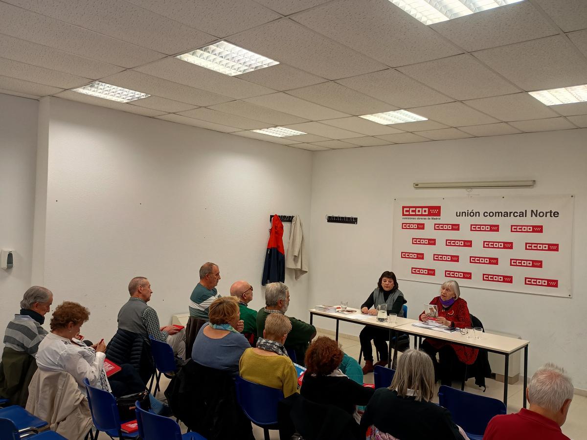 Presentación del Observatorio Social de las Personas Mayores en la Comarca Norte de CCOO Madrid
