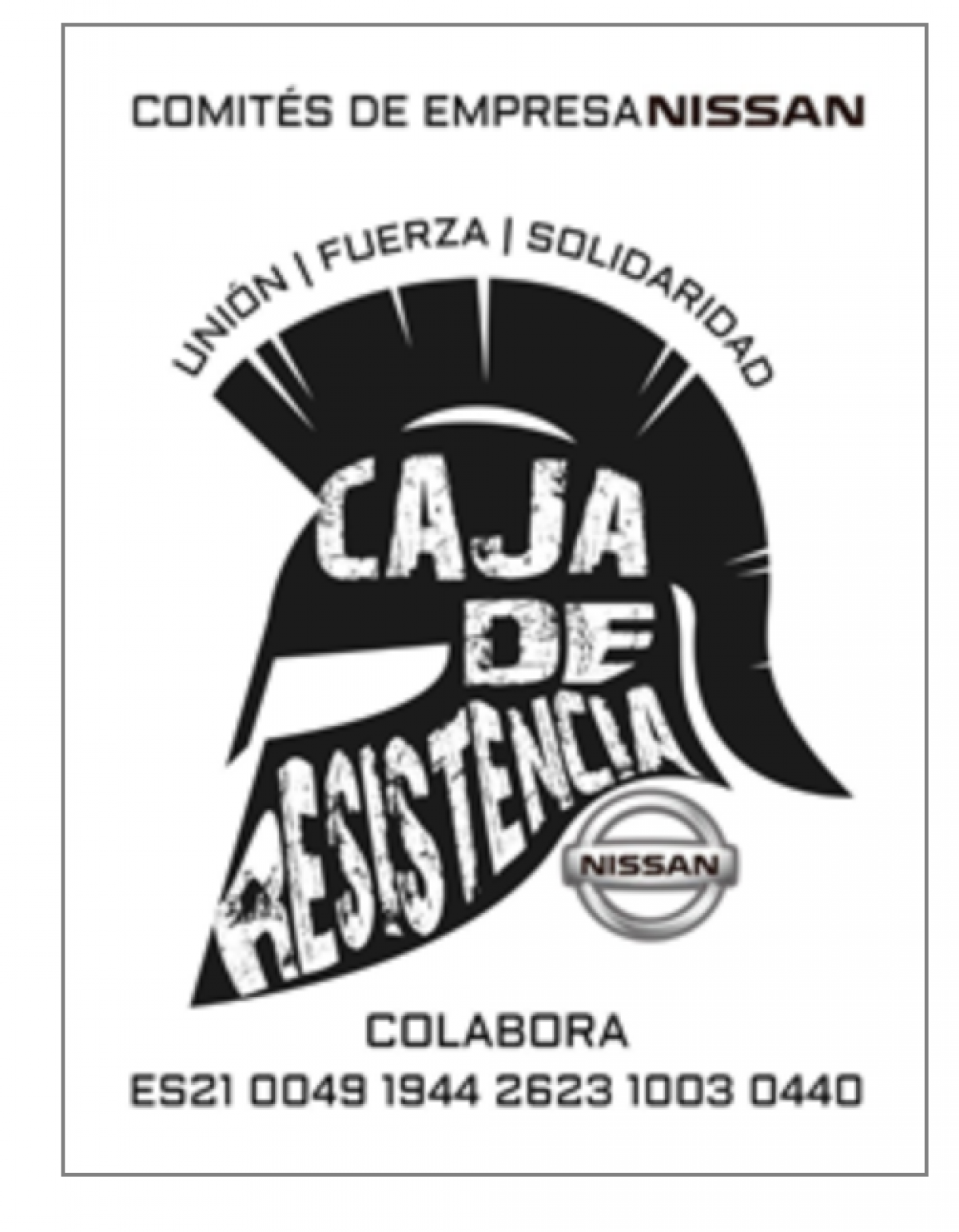 Cartel Comité de Empresa Nissan