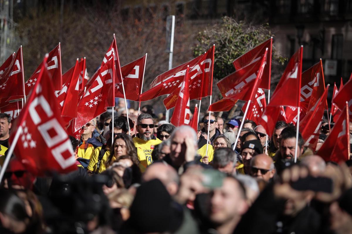 Febrero 2025. Concentración "Con los derechos de la gente no se juega"
