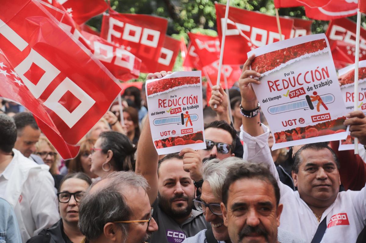 Concentracin por la reduccin de jornada