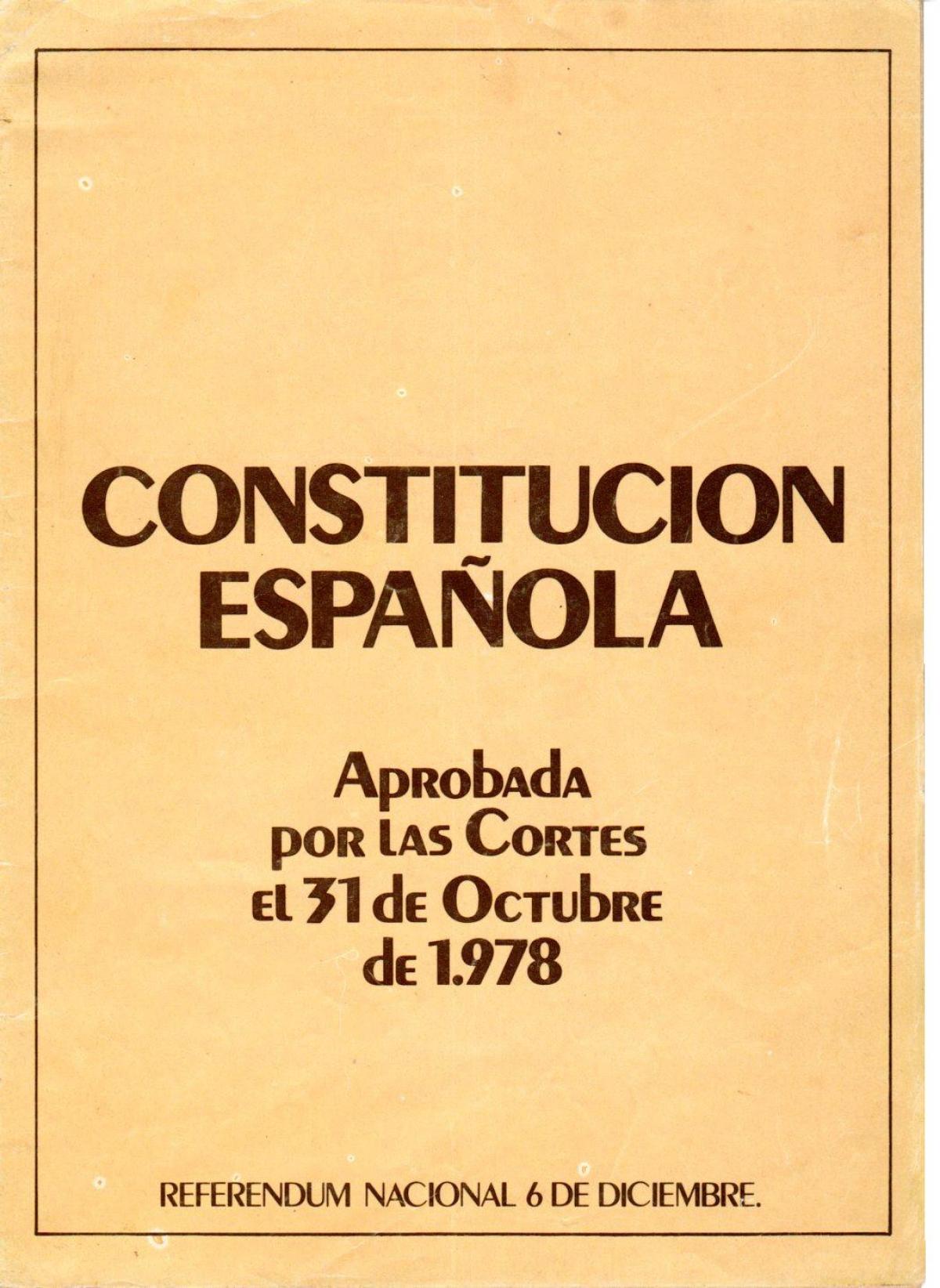 Constituci�n Espa�ola
