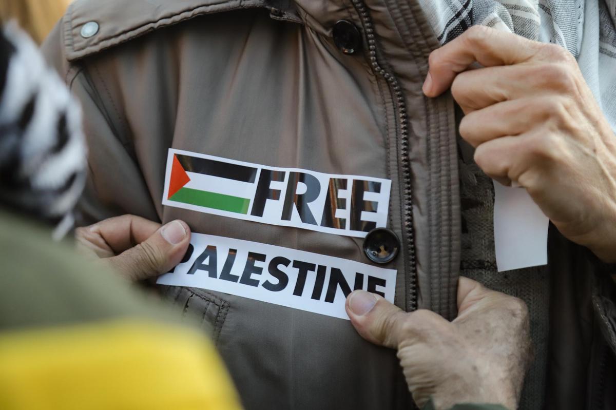Vigilia solidaria con el pueblo palestino