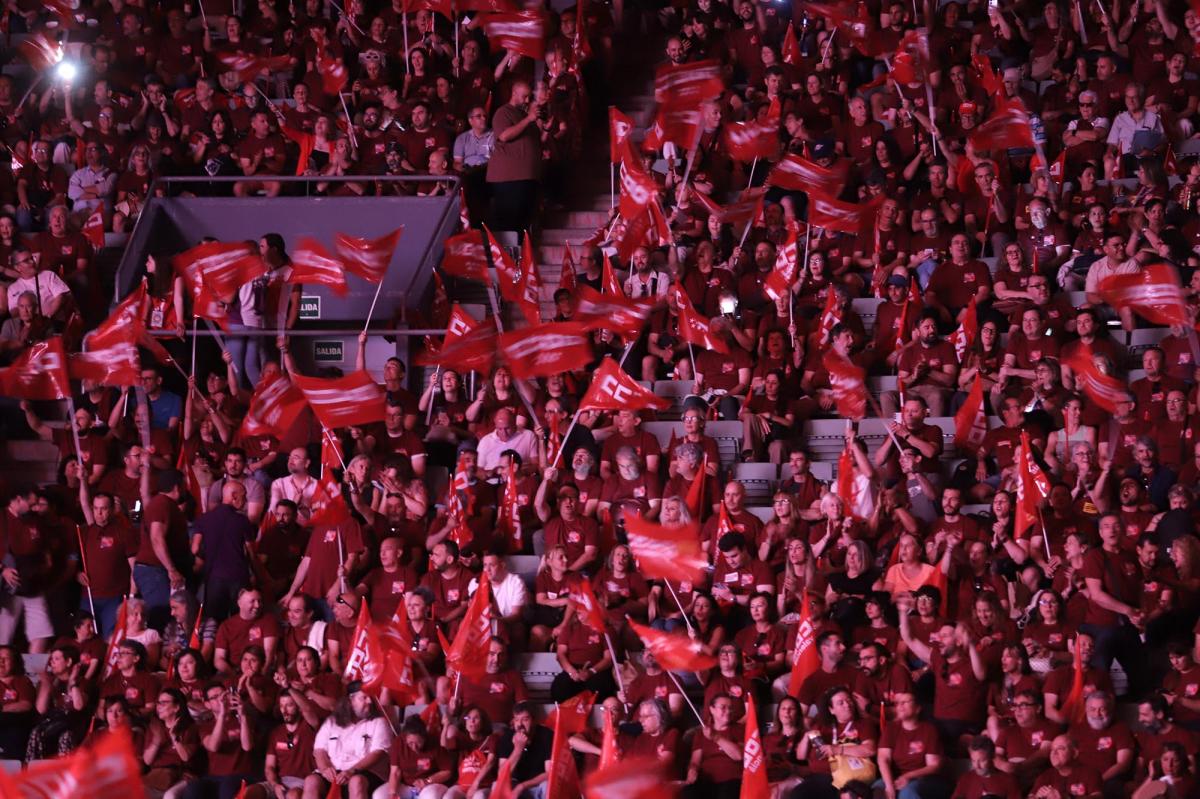 Acto sindical europeo en Vistalegre 18-6-2026