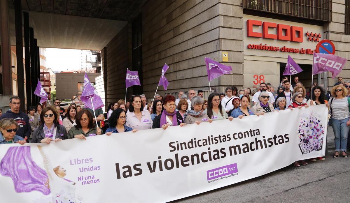 CCOO Madrid contra la violencia machista