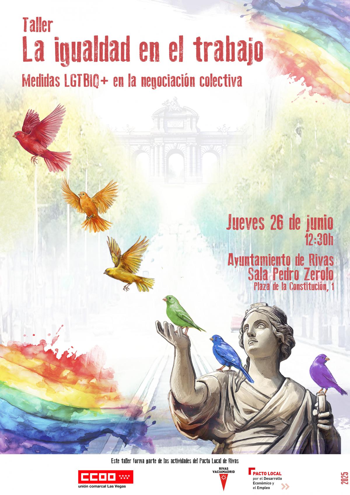 Taller la igualdad en el trabajo en Rivas