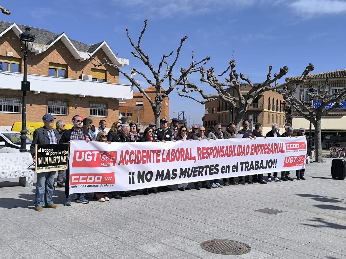 Concentración por siniestralidad laboral en el Corredor del Henares