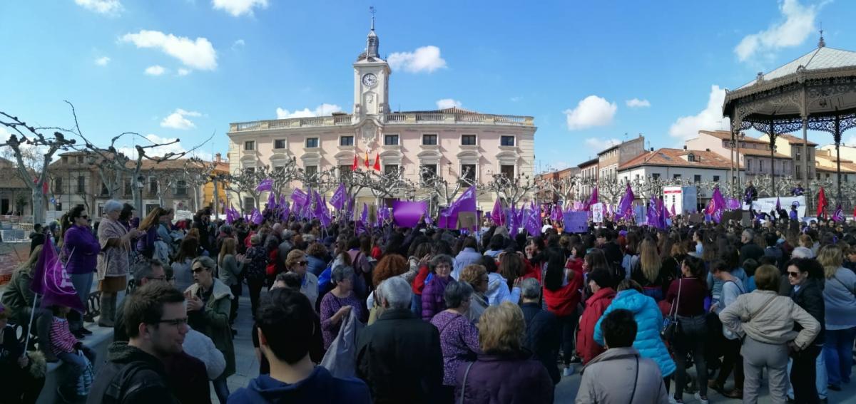 Movilizacíón del 8M en Alcalá de Henares
