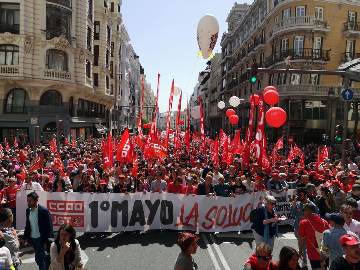1º de Mayo 2022 en Madrid