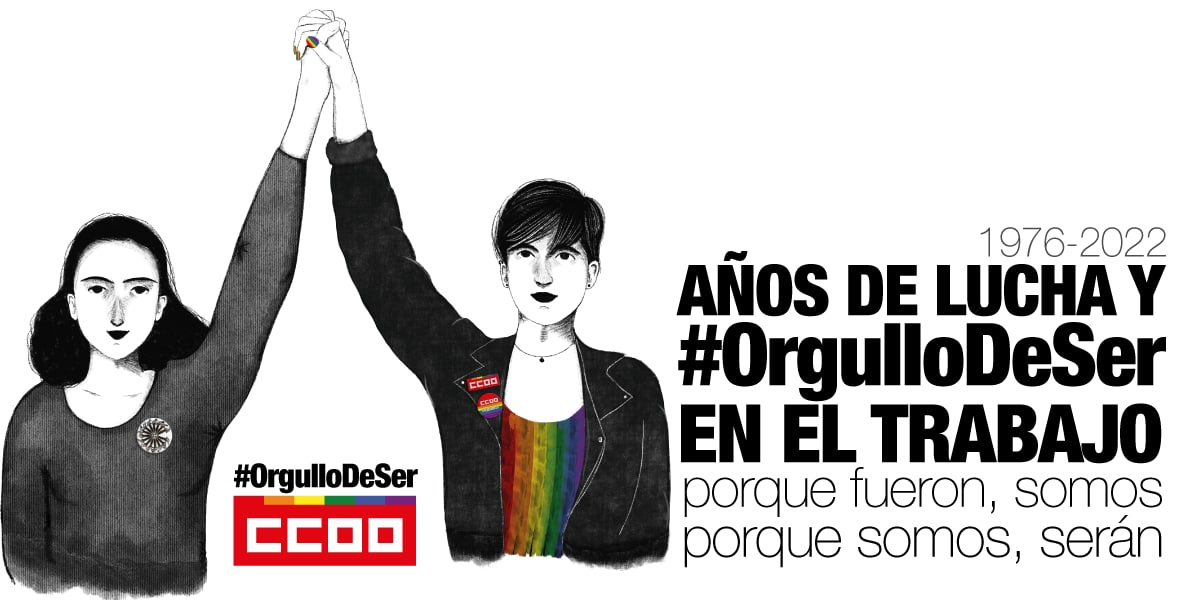 CCOO combate la LGTBIFobia dentro y fuera del trabajo