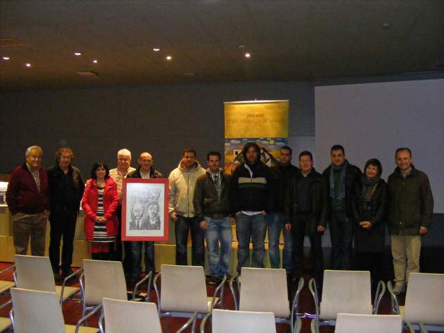 Foto tras dar a conocer a los galardonados de este año