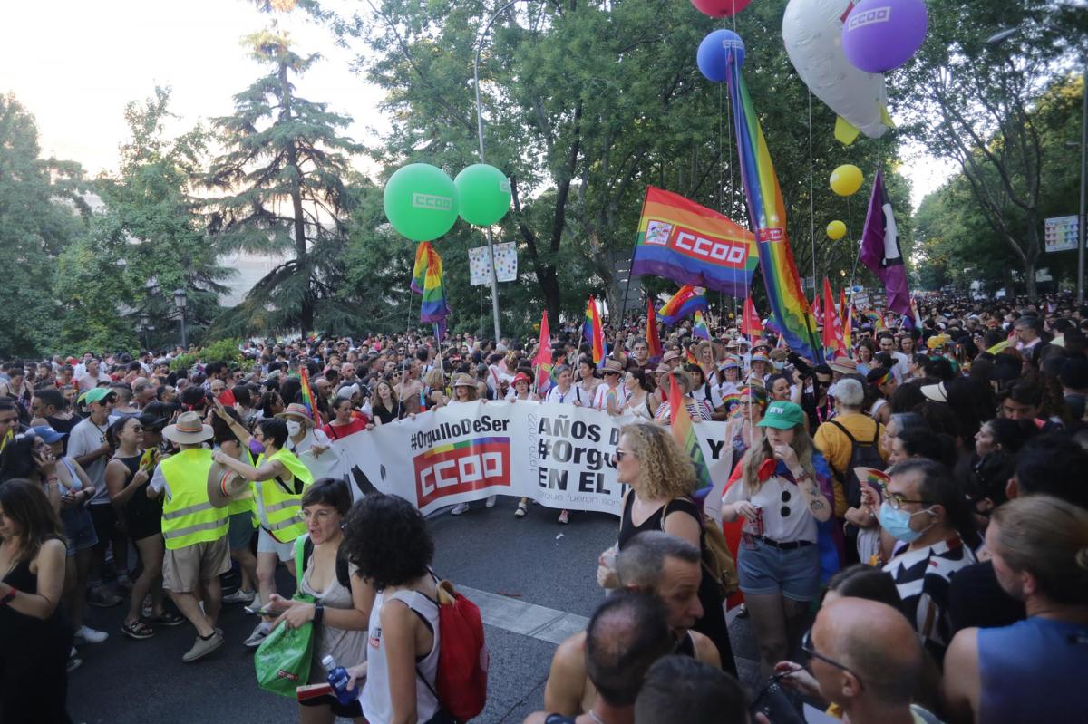 Manifestación Orgullo 2022, Madrid