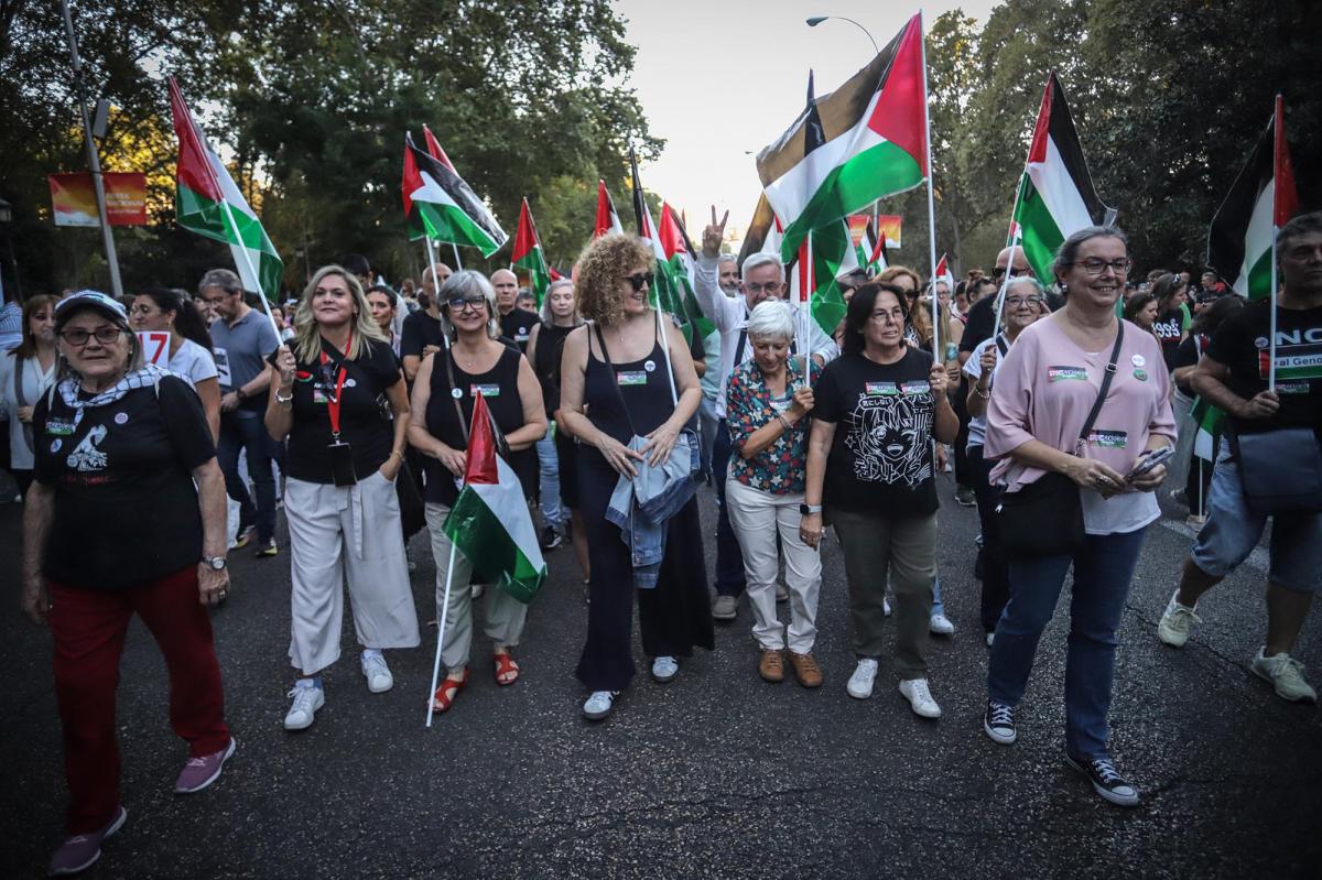 Octubre 2025. Manifestación contra el genocidio en Gaza