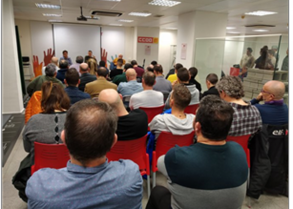 Reunión de delegados y delegadas