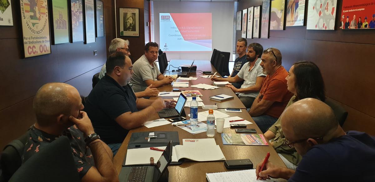 Coordinadora de CCOO en los Fabricantes de Automóviles y Camiones