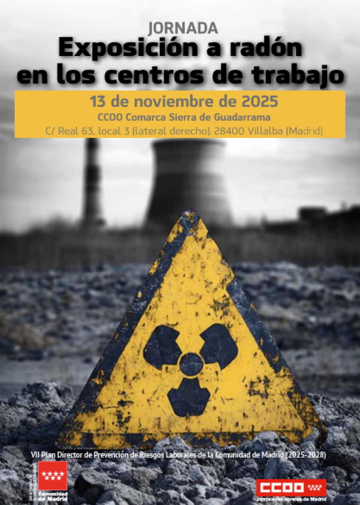 Jornada: Exposición al radón en los centros de trabajo
