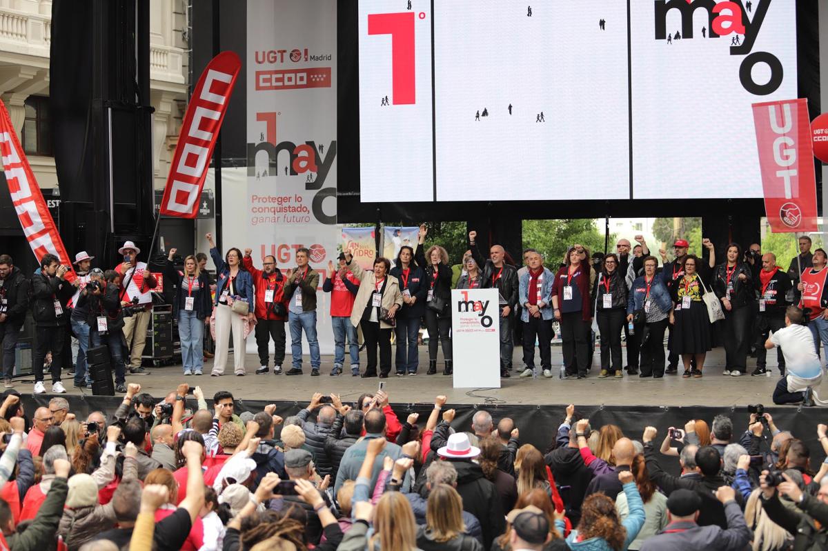 1º de Mayo en Madrid, 2025