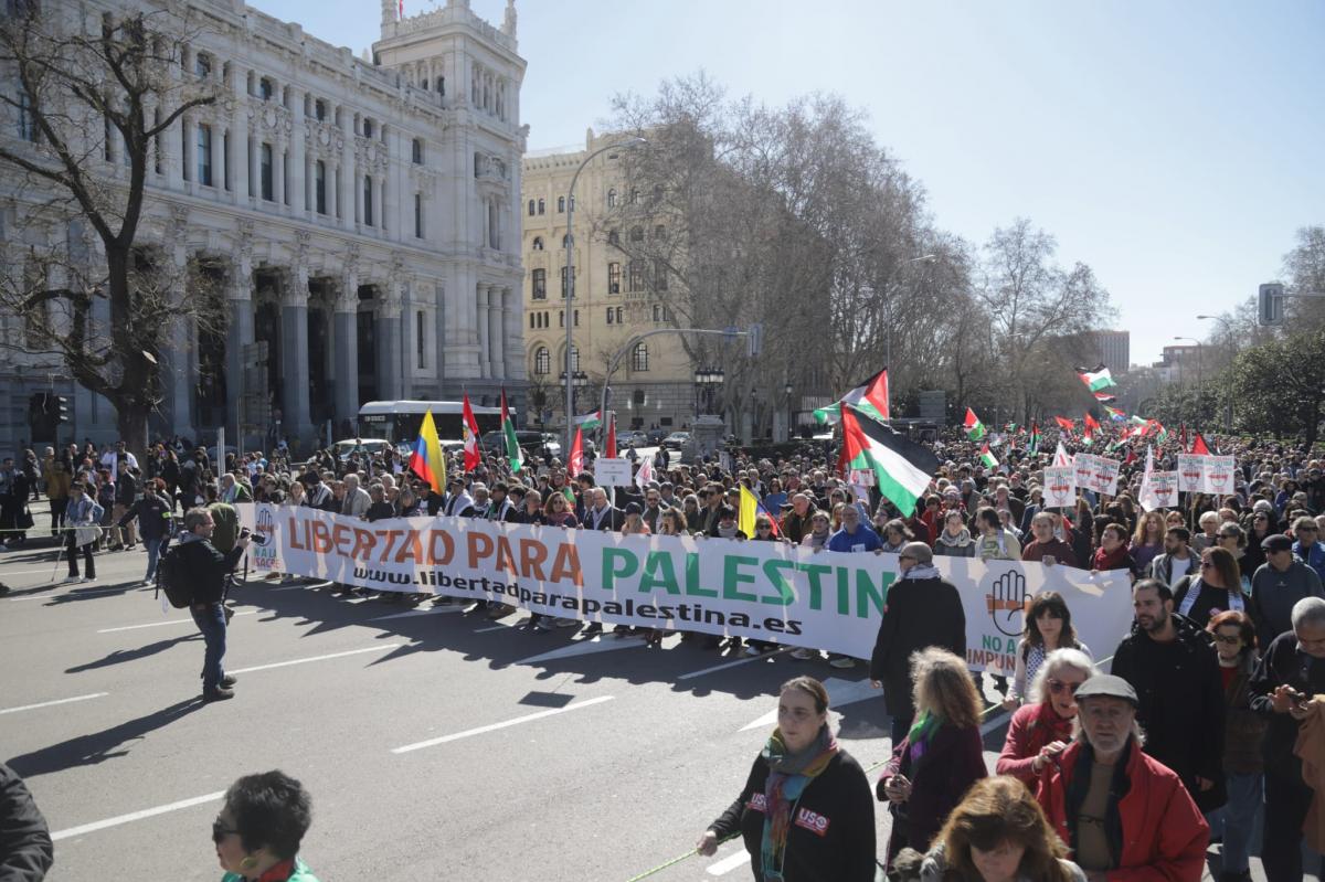 Manifestación Palestina