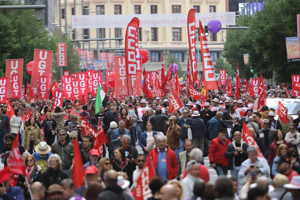 1º de Mayo en Madrid, 2025