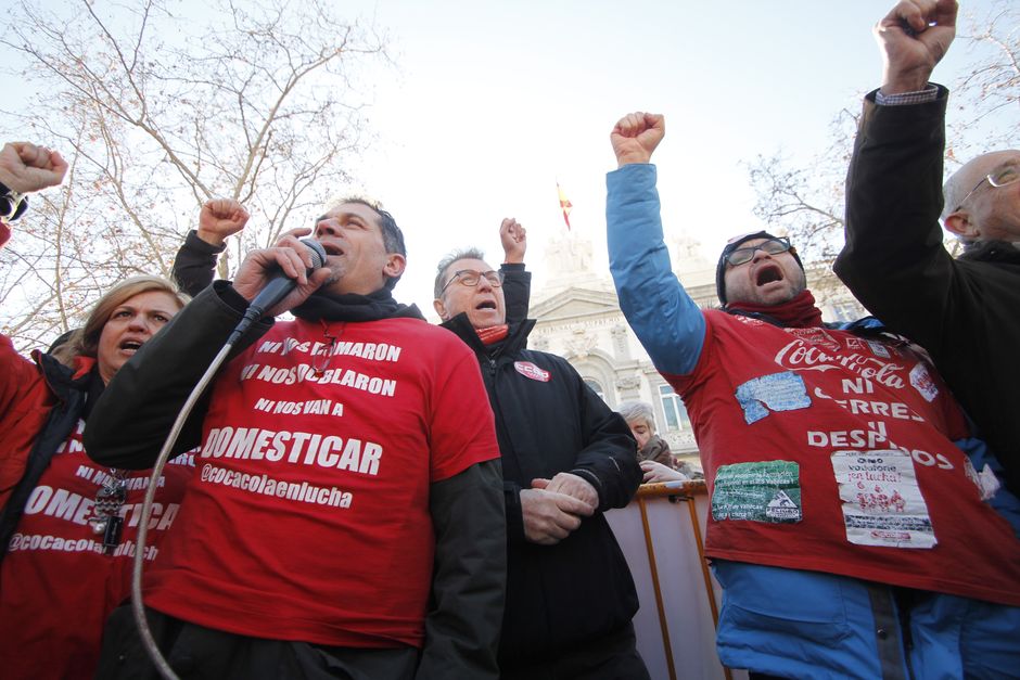 CCOO mantendrá la lucha, la presión y la denuncia en el conflicto de Coca-Cola