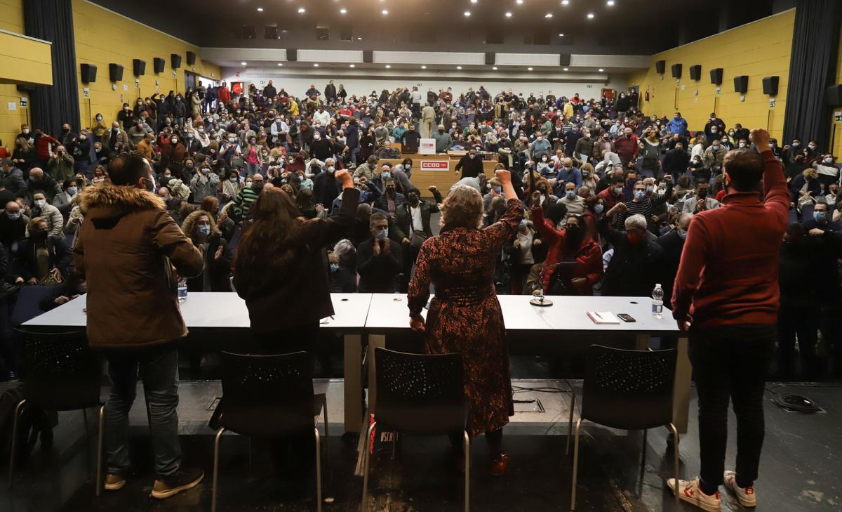 En noviembre celebramos la primera Asamblea de delegados y delegadas de CCOO Madrid presencial desde el inicio de la pandemia: Paloma López, secretaria general aseguró "Se va a escuchar a CCOO"