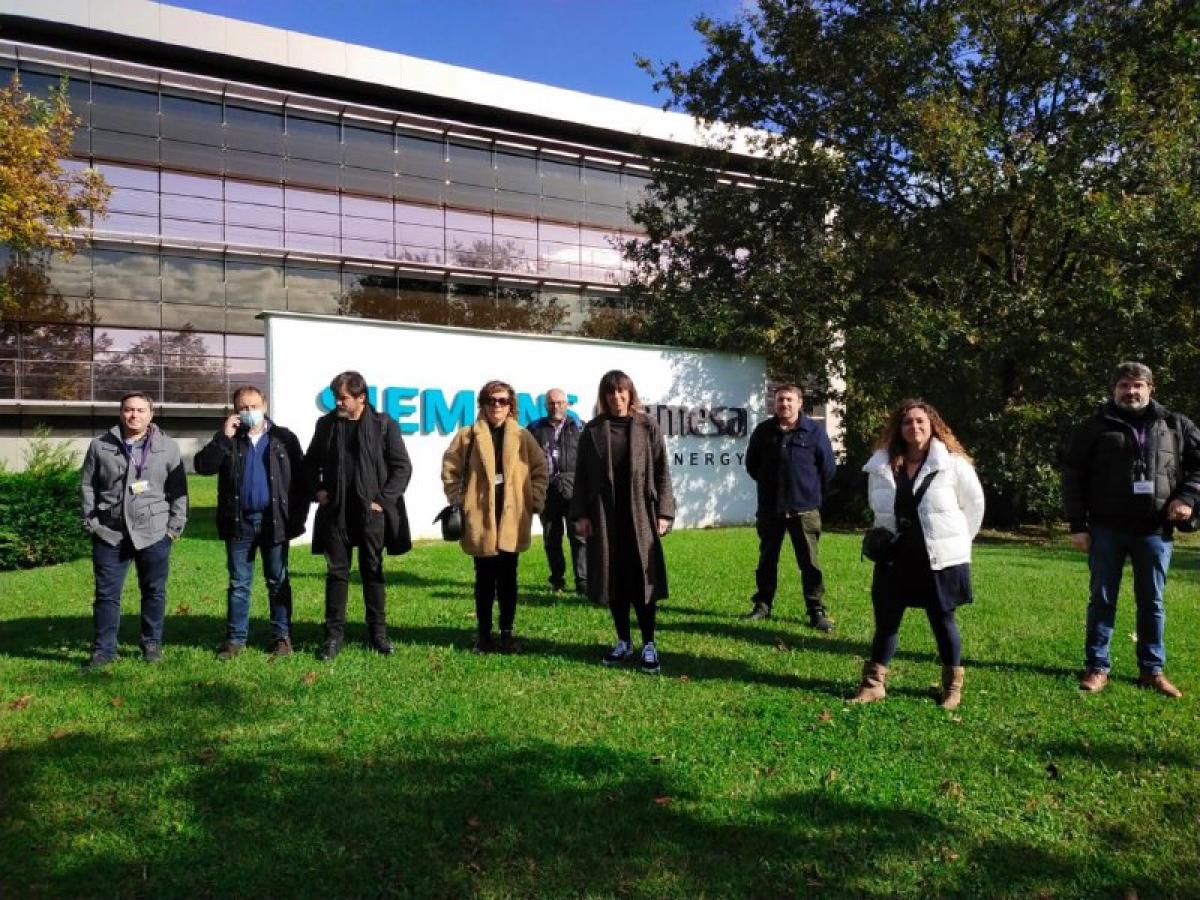 Reunión con Siemens Gamesa