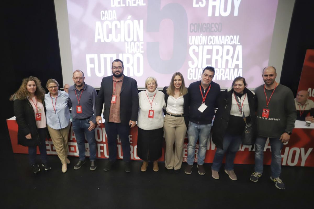 Galera de fotos del 5 Congreso Unin Comarcal Sierra de Guadarrama de CCOO Madrid