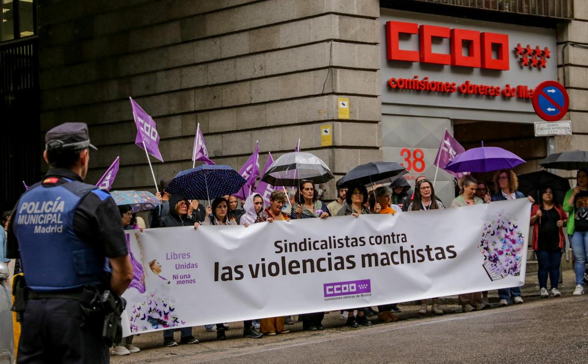 CCOO de Madrid ante la violencia machista, #NiUnaMenos es lo que reclamamos