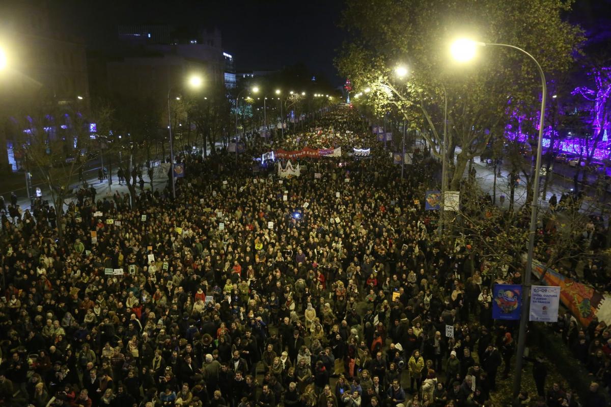 Marcha por el Clima, Madrid 7 diciembre 2019