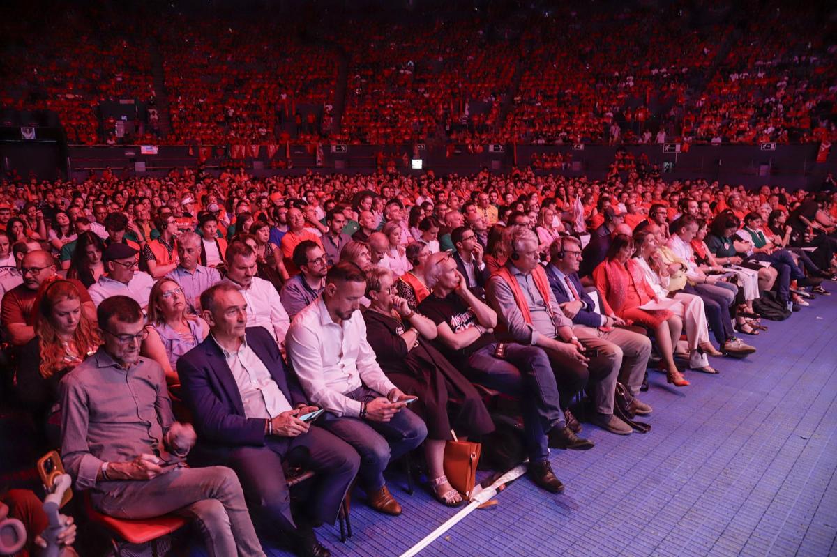 Acto sindical europeo en Vistalegre 18-6-2026
