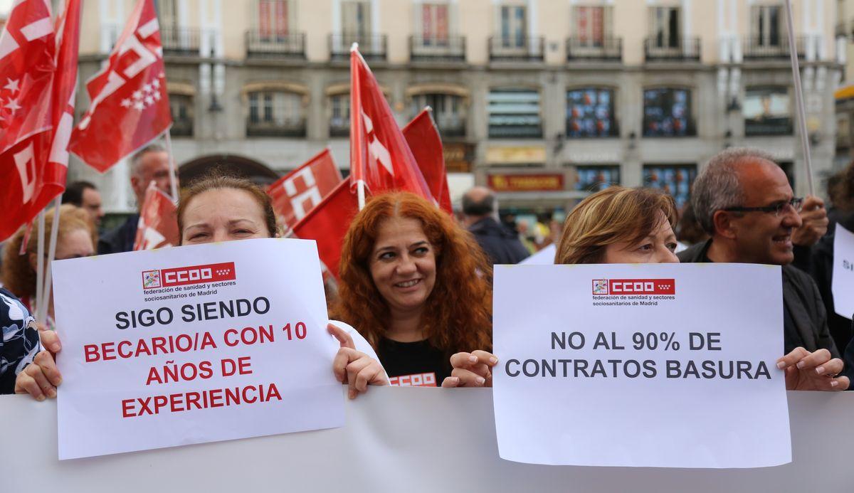 La Comunidad de Madrid contrata en fraude de ley a una tercera parte de las profesionales de la investigaci�n