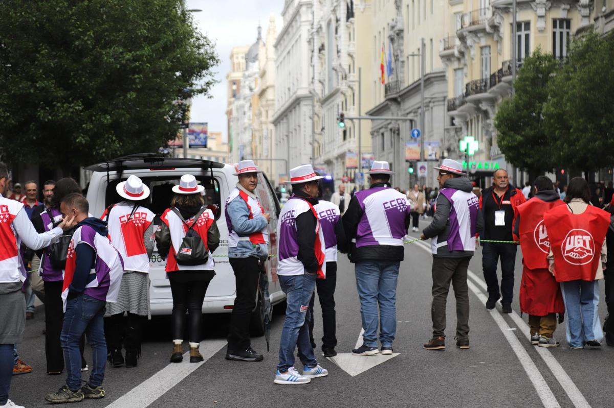 1º de Mayo en Madrid, 2025