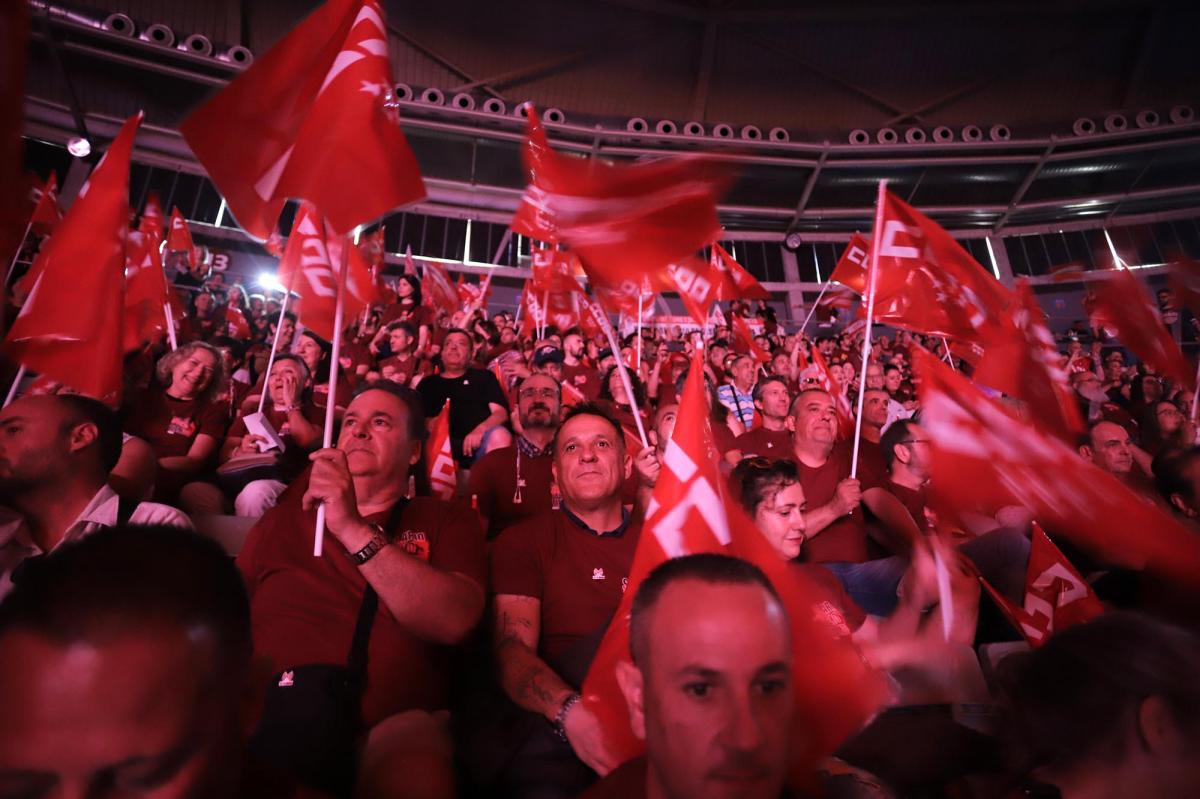 Acto sindical europeo en Vistalegre 18-6-2026