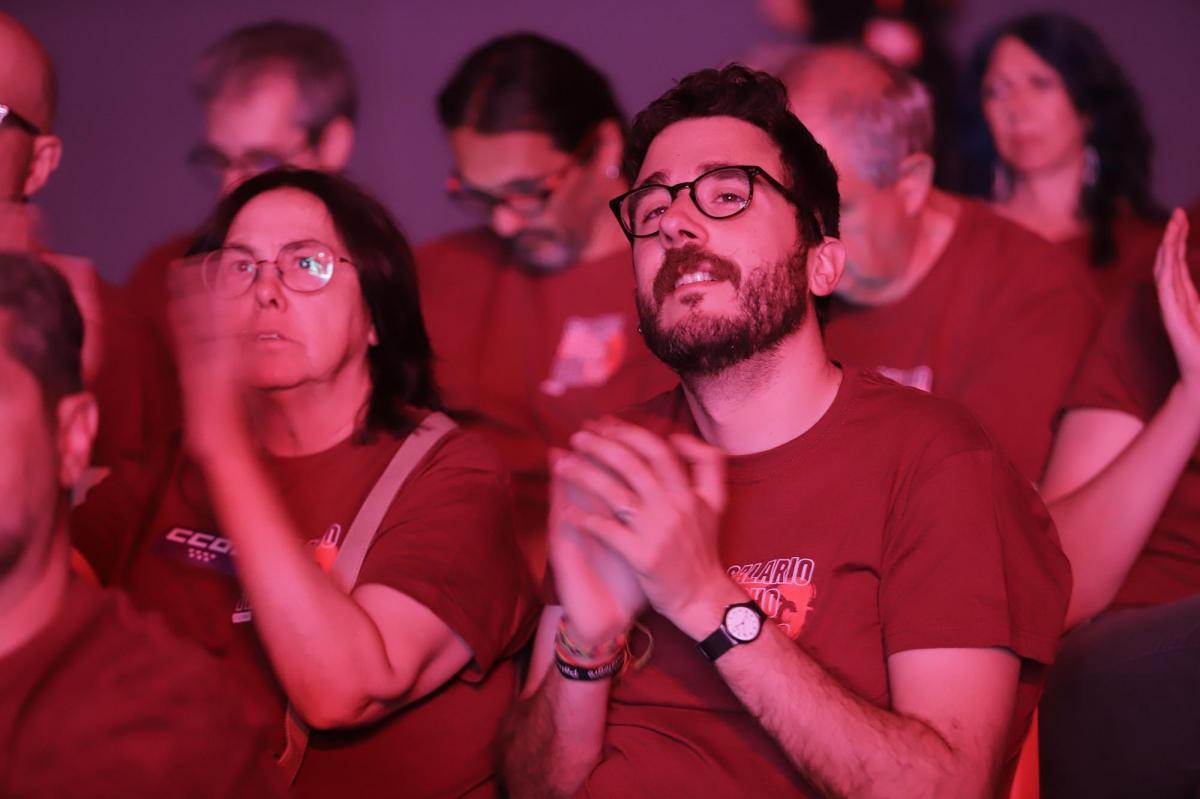 Acto sindical europeo en Vistalegre 18-6-2026