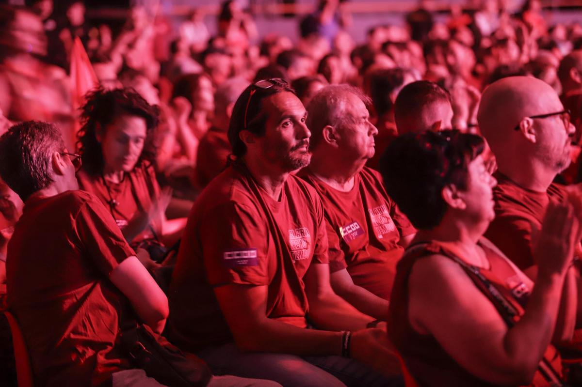 Acto sindical europeo en Vistalegre 18-6-2026