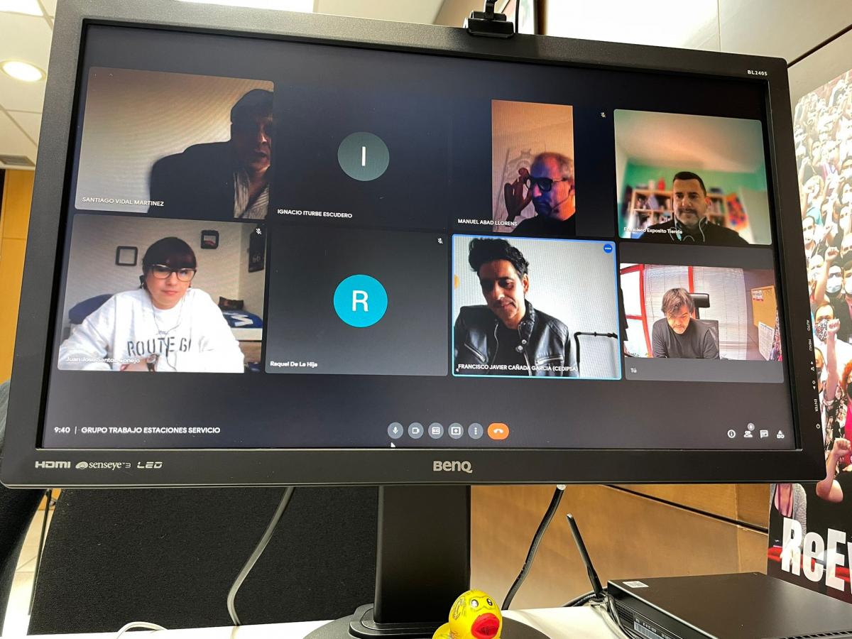 El grupo de trabajo de Estaciones de Servicio se reúne para seguir avanzando en el convenio