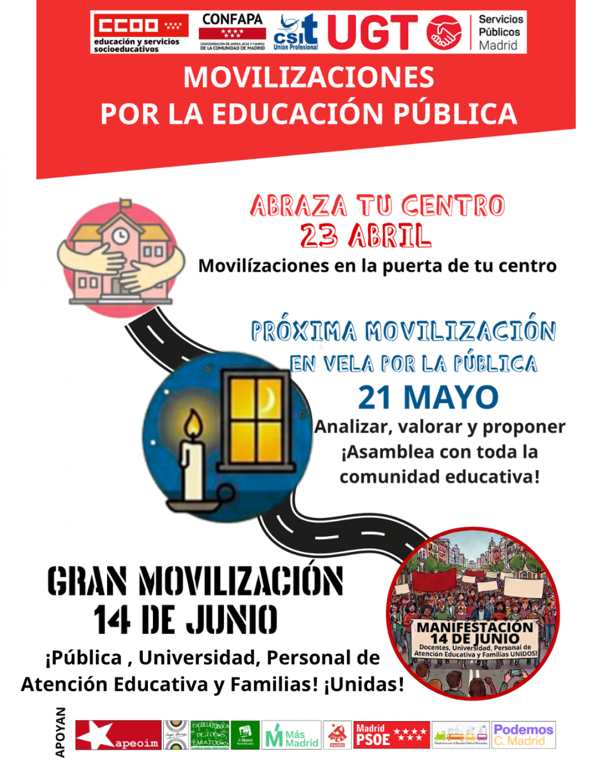La educación pública se defiende