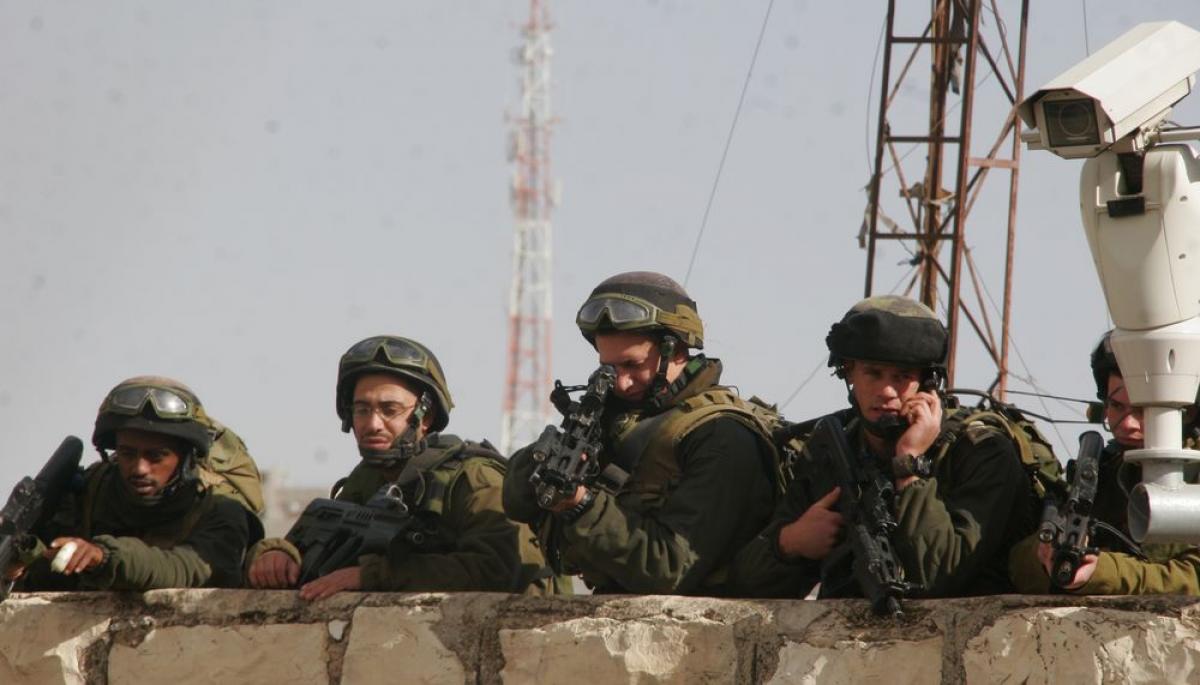 Soldados israelíes en Jerusalem