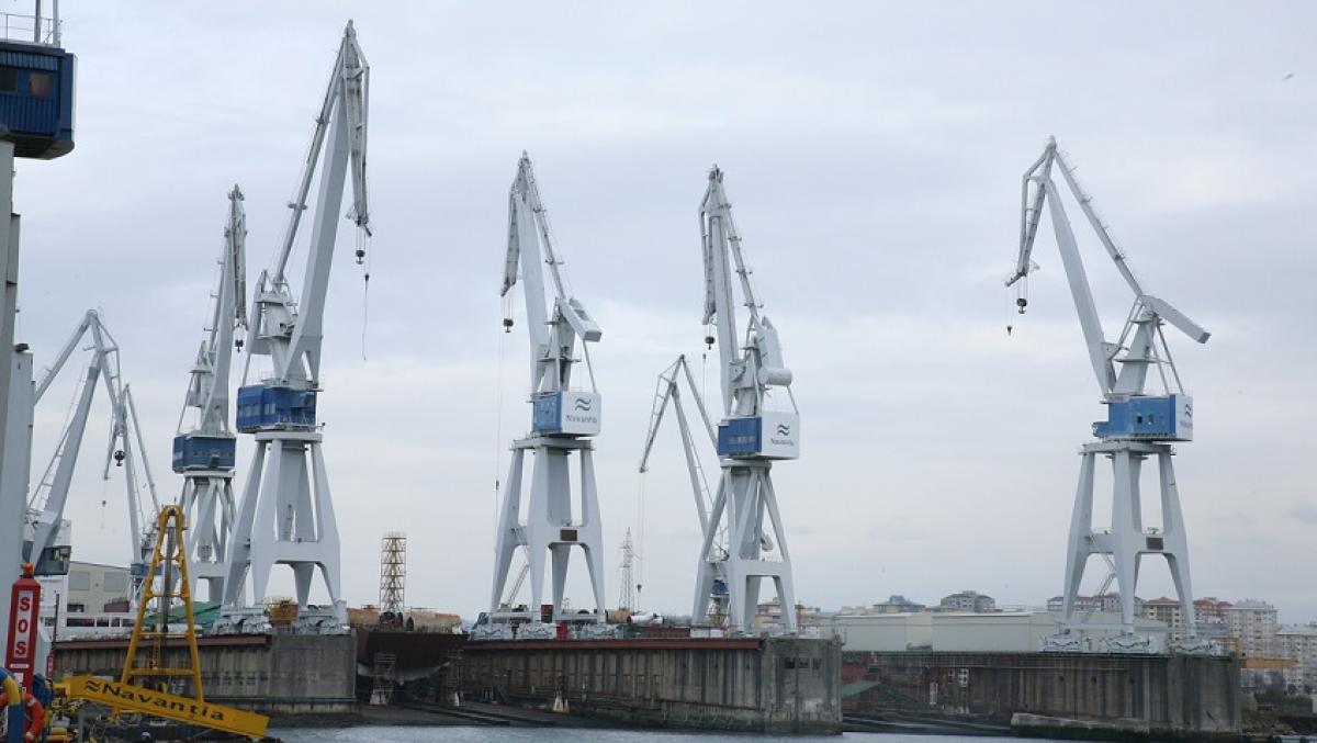Astillero de Navantia en Ferrol