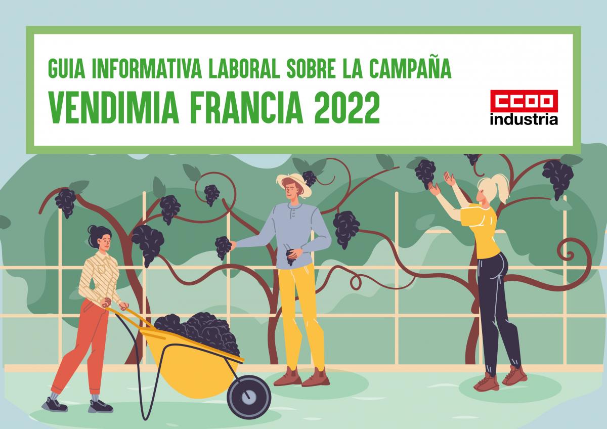 La guía recoge toda la información de interés para las y los vendimiadores