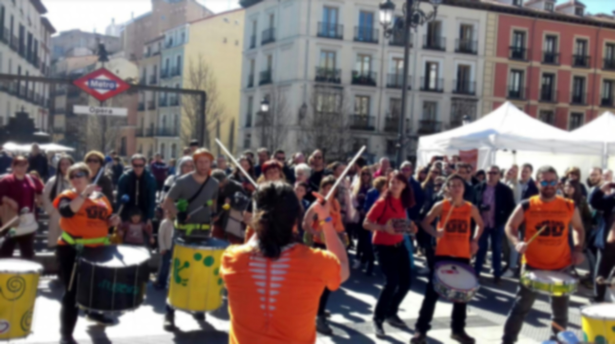 La Alianza Social y Marea Naranja de Madrid exigen un pacto social en defensa del sistema público de servicios sociales