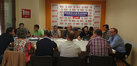 sección sindical de ACERINOX en ponferada