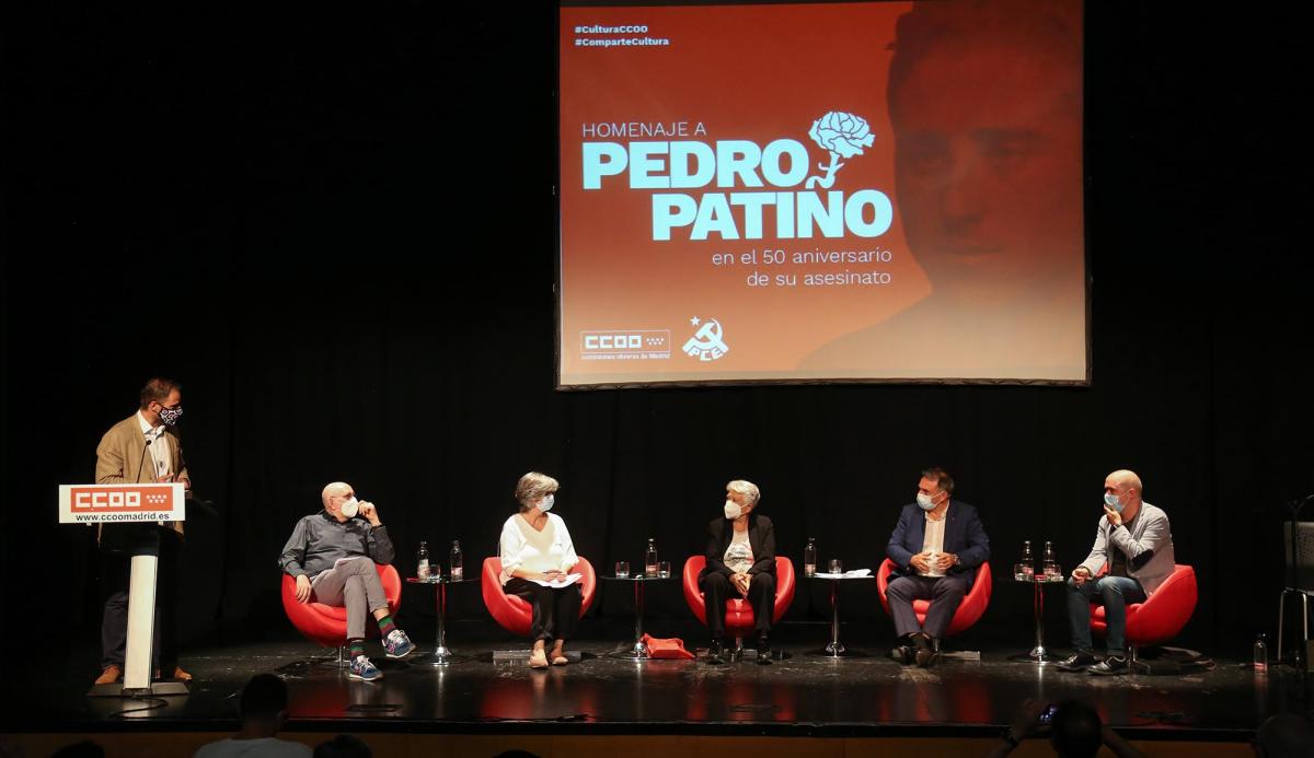 Este año se se cumplieron 50 años de la muerte de Pedro Patiño. Realizamos un acto en su memoria en septiembre