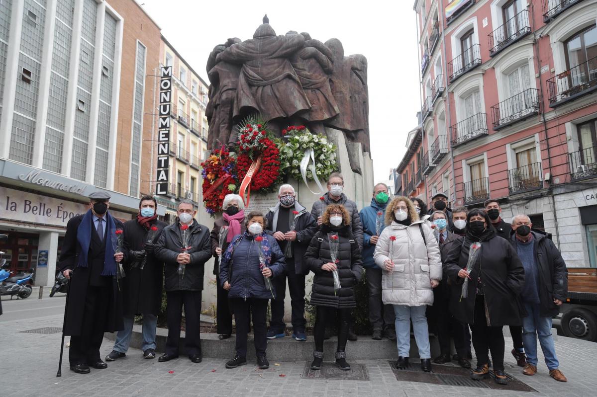CCOO y la Fundación Abogados de Atocha homenajean a los Abogados de Atocha en su 45º aniversario