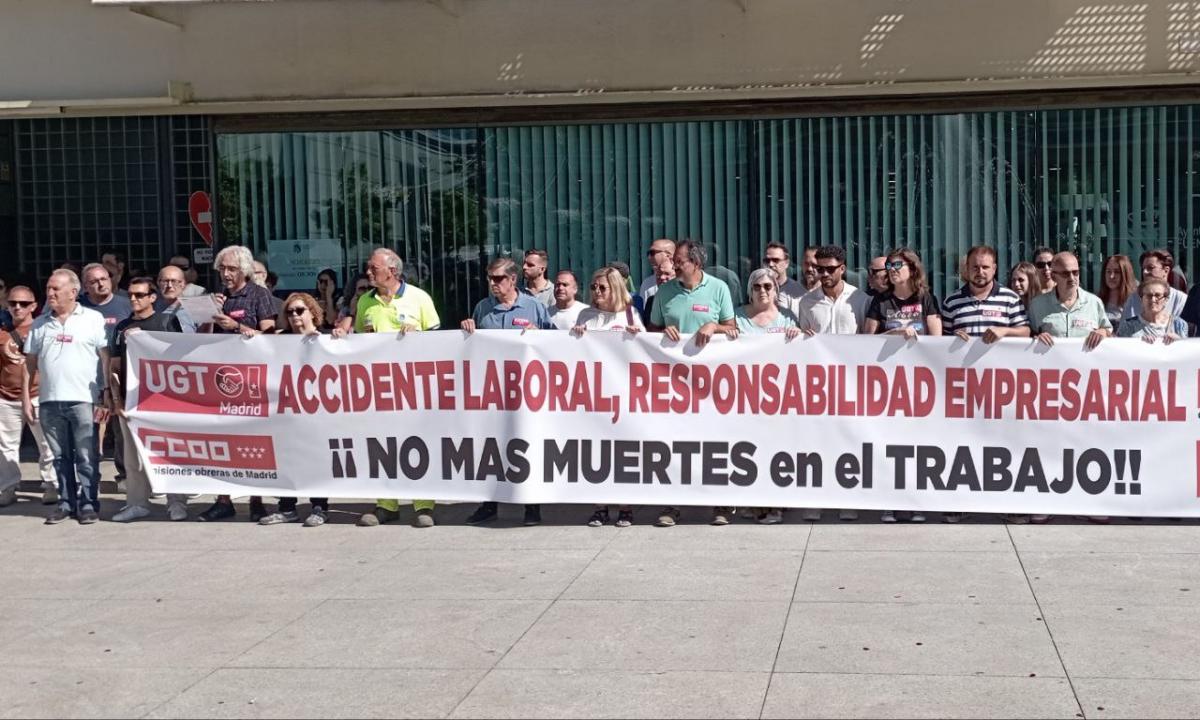 CCOO denuncia la muerte de un trabajador de 20 años en Humanes y llama a la concentración ante la opacidad de la empresa