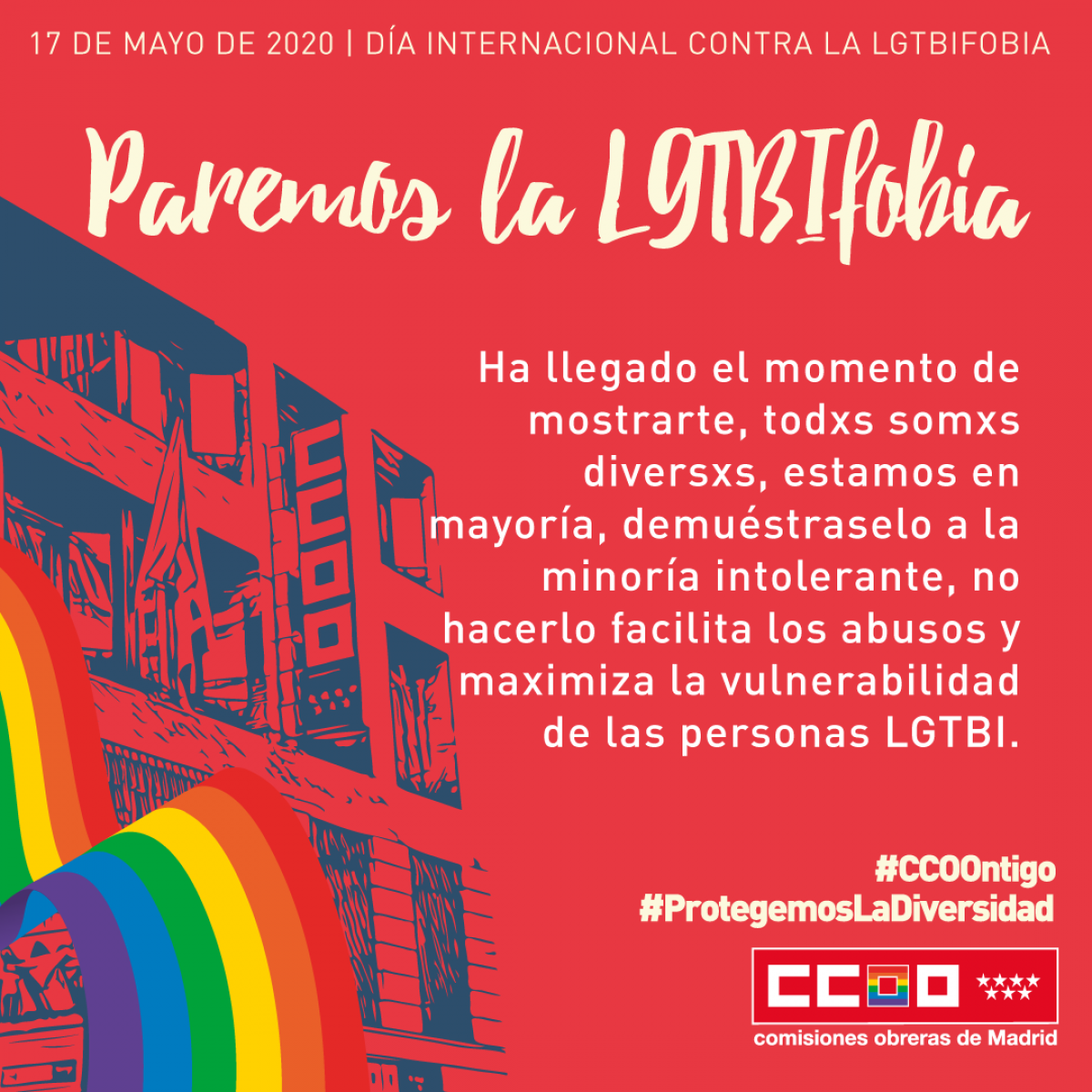 17 de mayo Día Internacional contra la LGTBIfobia