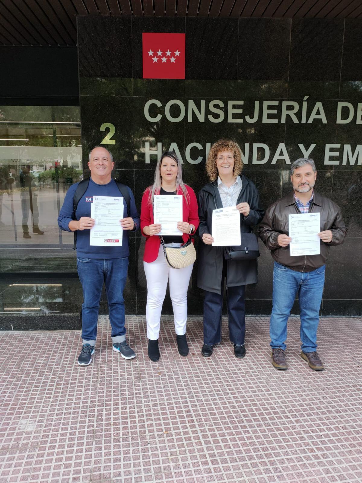 Presentación propuestas Área Pública CCOO Madrid